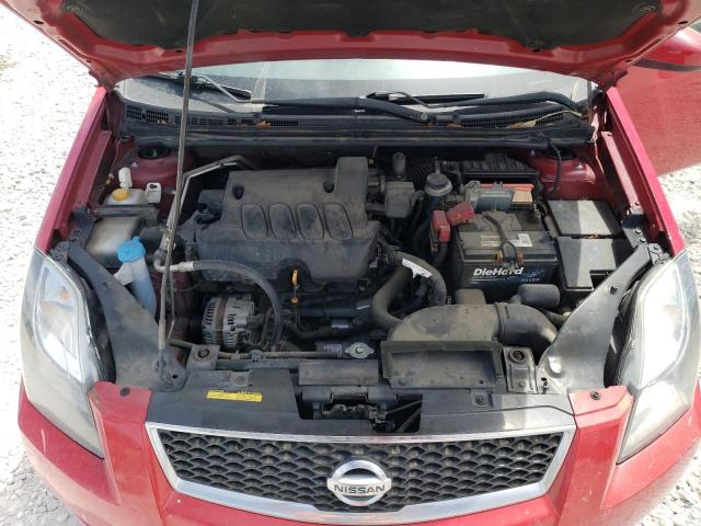 3N1AB6AP5CL784263 - 2012 NISSAN SENTRA 2.0 RED photo 11