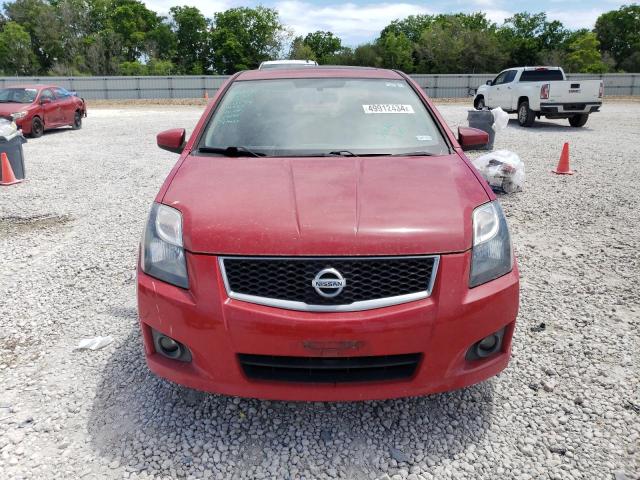 3N1AB6AP5CL784263 - 2012 NISSAN SENTRA 2.0 RED photo 5