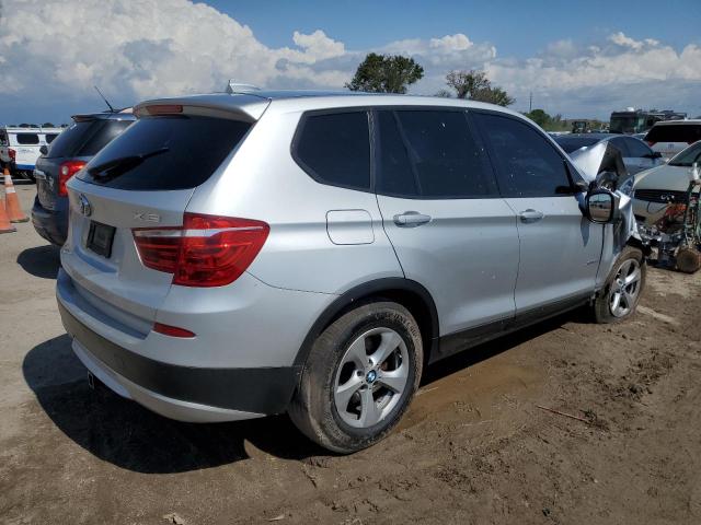 5UXWX5C53CL727466 - 2012 BMW X3 XDRIVE28I SILVER photo 3