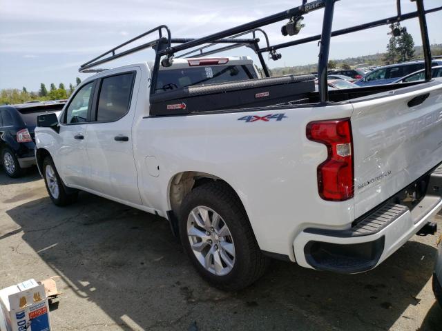 3GCPYBEH9KG218163 - 2019 CHEVROLET SILVERADO K1500 CUSTOM WHITE photo 2