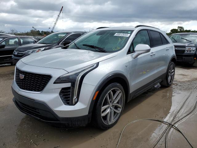 1GYFZER40KF142054 - 2019 CADILLAC XT4 SPORT SILVER photo 1