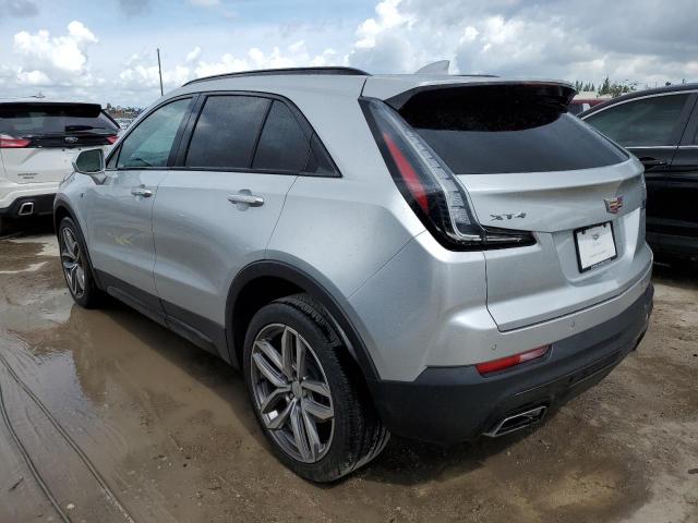 1GYFZER40KF142054 - 2019 CADILLAC XT4 SPORT SILVER photo 2