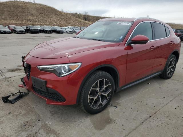 ZASPAKBN4K7C54604 - 2019 ALFA ROMEO STELVIO TI RED photo 1