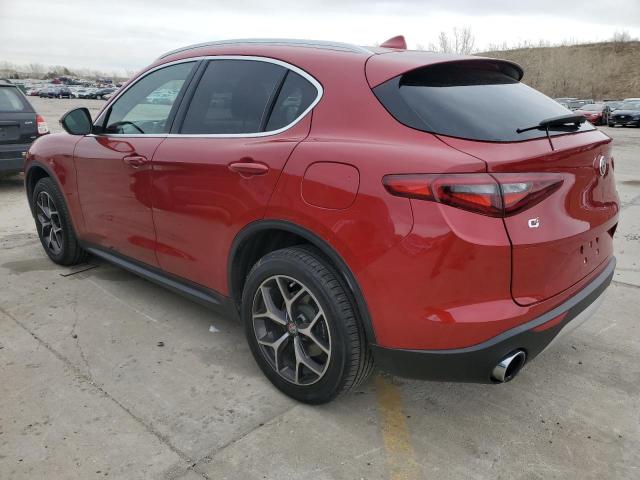 ZASPAKBN4K7C54604 - 2019 ALFA ROMEO STELVIO TI RED photo 2