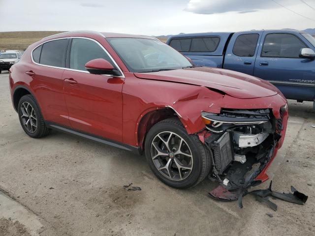 ZASPAKBN4K7C54604 - 2019 ALFA ROMEO STELVIO TI RED photo 4