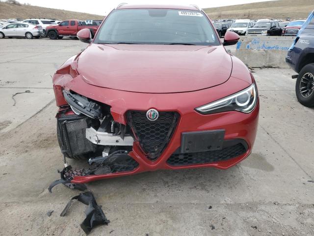 ZASPAKBN4K7C54604 - 2019 ALFA ROMEO STELVIO TI RED photo 5