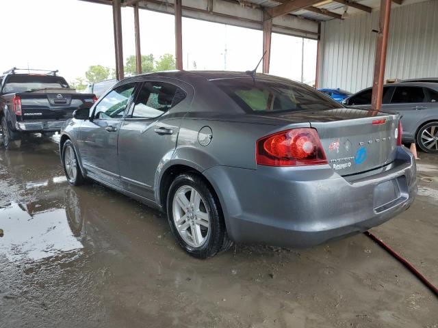 1C3CDZCB1CN150665 - 2012 DODGE AVENGER SXT SILVER photo 2