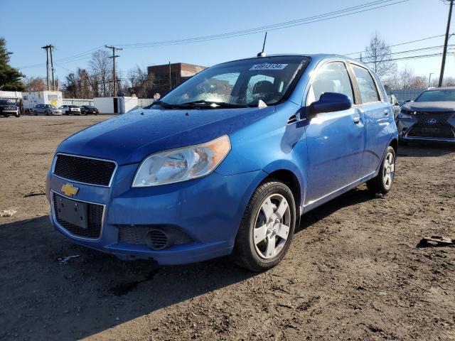 KL1TD6DE7AB122930 - 2010 CHEVROLET AVEO LS BLUE photo 1