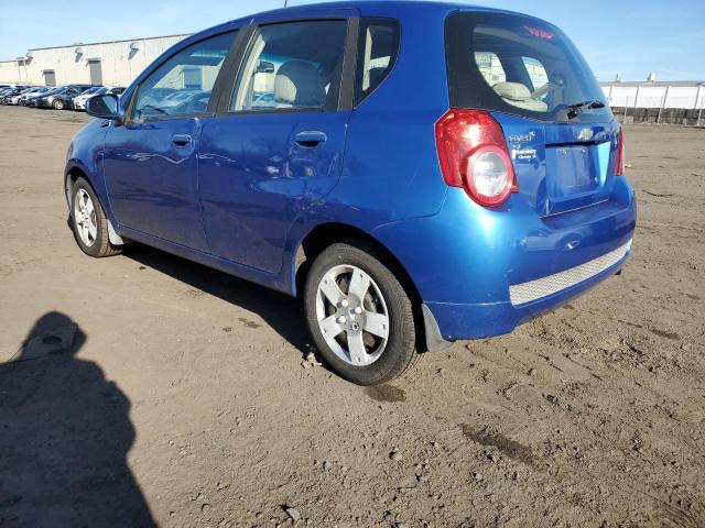 KL1TD6DE7AB122930 - 2010 CHEVROLET AVEO LS 蓝色 照片 2