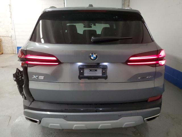 5UX23EU05R9U70409 - 2024 BMW X5 XDRIVE40I CHARCOAL photo 6