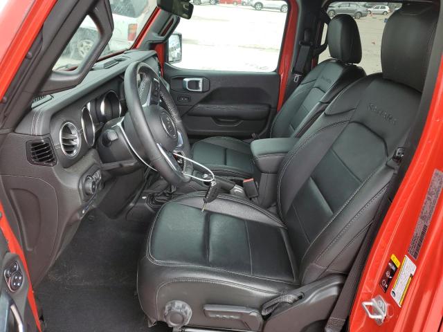 1C4JJXP67NW276118 - 2022 JEEP WRANGLER U SAHARA 4XE RED photo 7