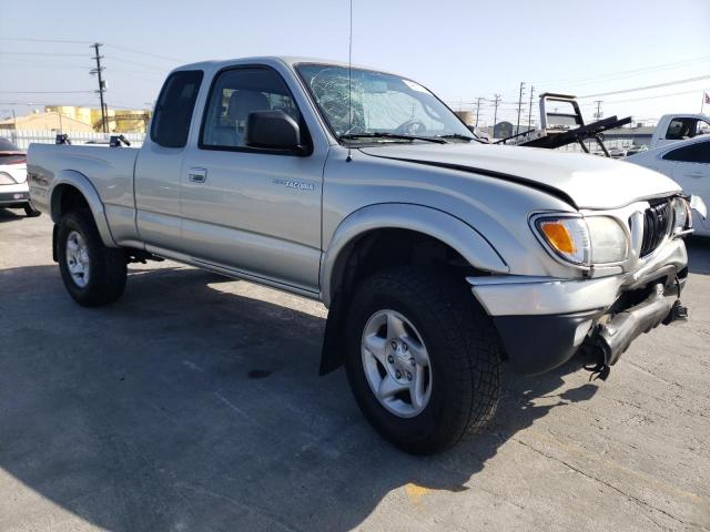 5TESN92N42Z089095 - 2002 TOYOTA TACOMA XTRACAB PRERUNNER SILVER photo 4