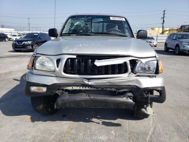 5TESN92N42Z089095 - 2002 TOYOTA TACOMA XTRACAB PRERUNNER ვერცხლისფერი ფოტო 5