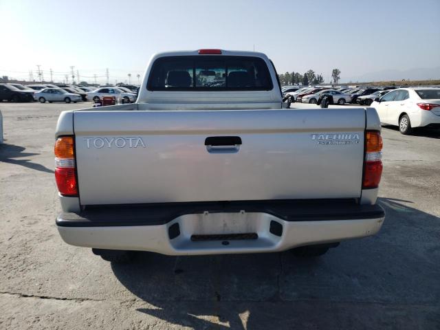 5TESN92N42Z089095 - 2002 TOYOTA TACOMA XTRACAB PRERUNNER ვერცხლისფერი ფოტო 6