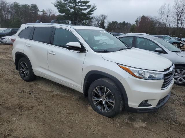 5TDJKRFH5GS334712 - 2016 TOYOTA HIGHLANDER XLE WHITE photo 4