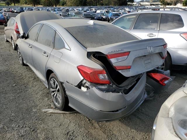 1HGCV3F45KA013836 - 2019 HONDA ACCORD HYBRID EX SILVER photo 2