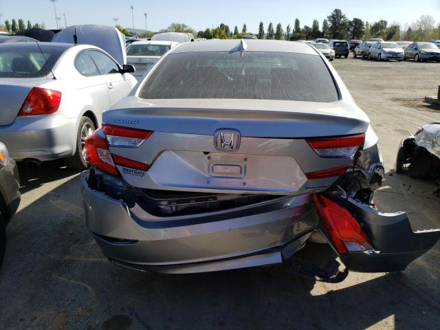 1HGCV3F45KA013836 - 2019 HONDA ACCORD HYBRID EX SILVER photo 6