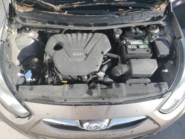 KMHCT5AE2DU068306 - 2013 HYUNDAI ACCENT GLS GRAY photo 11