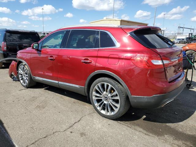 2LMPJ8LR1JBL38768 - 2018 LINCOLN MKX RESERVE Rot Foto 2