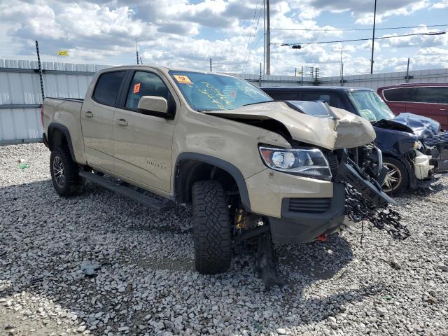 1GCGTEEN6N1188113 - 2022 CHEVROLET COLORADO ZR2 BROWN photo 4