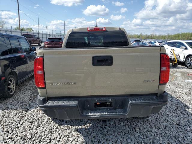 1GCGTEEN6N1188113 - 2022 CHEVROLET COLORADO ZR2 BROWN photo 6