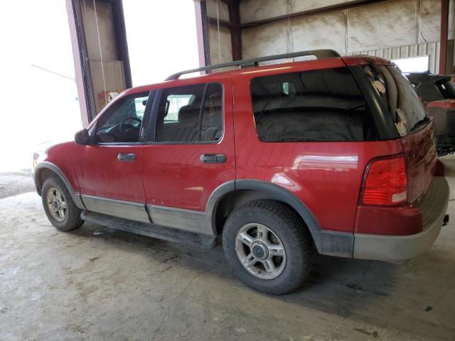 1FMZU73K93ZA43474 - 2003 FORD EXPLORER XLT RED photo 2