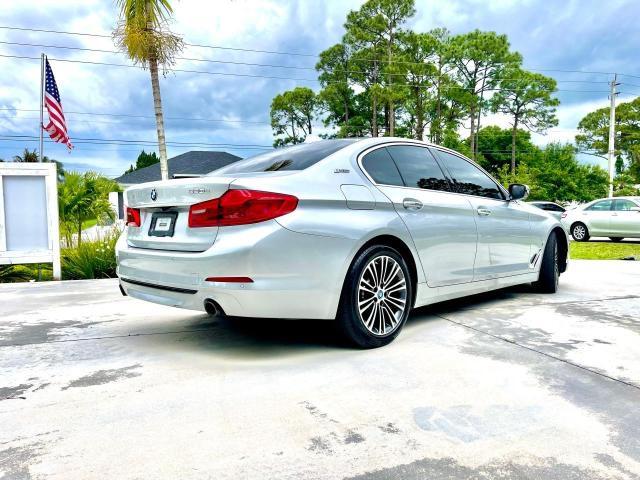 WBAJA9C57JB252943 - 2018 BMW 530E SILVER photo 4