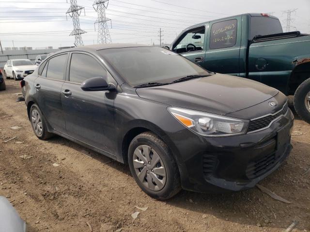 3KPA24AB0KE228256 - 2019 KIA RIO S BLACK photo 4