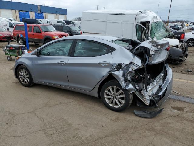 5NPDH4AE9GH688654 - 2016 HYUNDAI ELANTRA SE SILVER photo 2