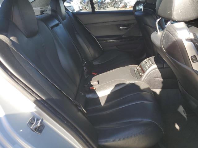 WBA6A0C53FD318529 - 2015 BMW 640 I GRAN COUPE SILVER photo 10