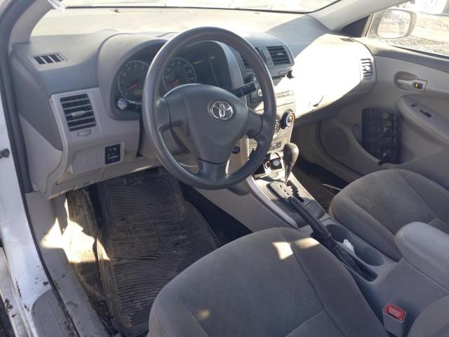 1NXBU40E39Z131196 - 2009 TOYOTA COROLLA LE BASE WHITE photo 8