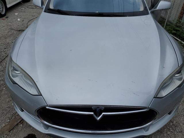 5YJSA1AC3DFP11185 - 2013 TESLA MODEL S SILVER photo 11