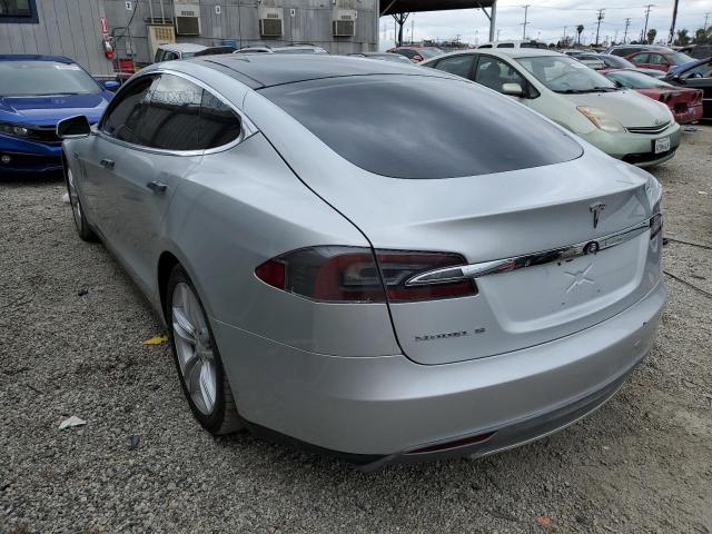 5YJSA1AC3DFP11185 - 2013 TESLA MODEL S 银色 照片 2