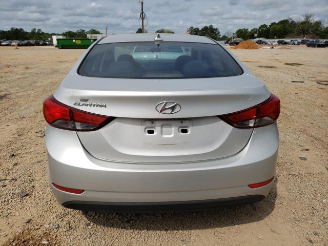 5NPDH4AE2GH744076 - 2016 HYUNDAI ELANTRA SE SILVER photo 6