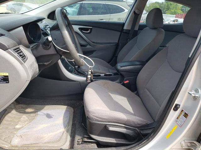 5NPDH4AE2GH744076 - 2016 HYUNDAI ELANTRA SE SILVER photo 7