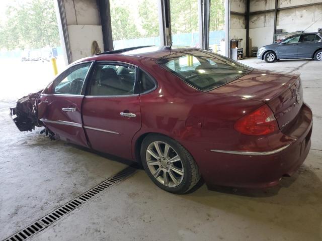 2G4WN58C981182185 - 2008 BUICK LACROSSE SUPER SERIES BURGUNDY photo 2