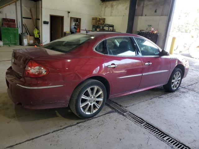 2G4WN58C981182185 - 2008 BUICK LACROSSE SUPER SERIES BURGUNDY photo 3