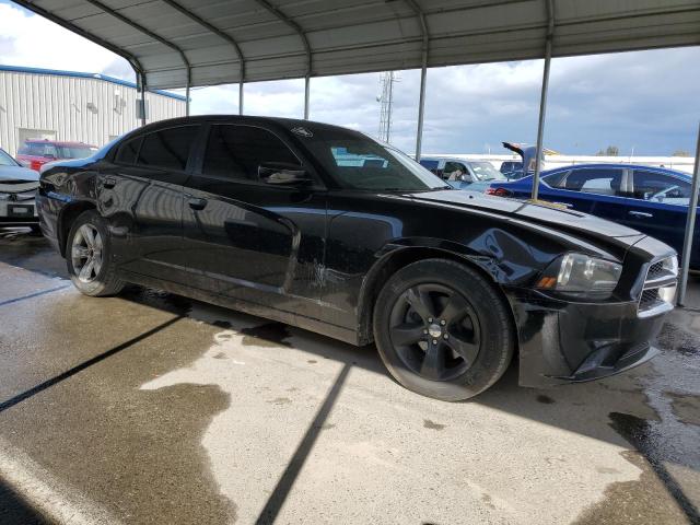 2C3CDXBG8EH374920 - 2014 DODGE CHARGER SE BLACK photo 4