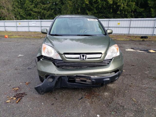 JHLRE48787C039268 - 2007 HONDA CR-V EXL GREEN photo 5