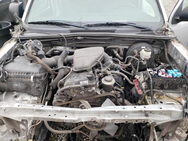 5TFTX4CN0FX066149 - 2015 TOYOTA TACOMA ACCESS CAB ვერცხლისფერი ფოტო 11