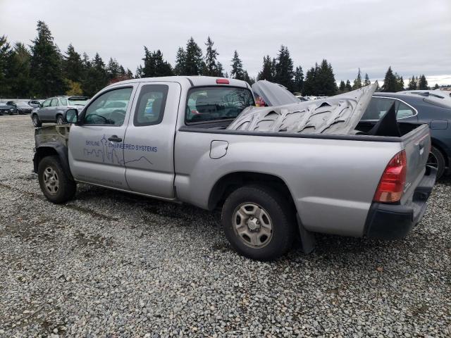 5TFTX4CN0FX066149 - 2015 TOYOTA TACOMA ACCESS CAB ვერცხლისფერი ფოტო 2