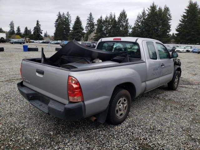 5TFTX4CN0FX066149 - 2015 TOYOTA TACOMA ACCESS CAB ვერცხლისფერი ფოტო 3