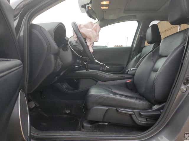 3CZRU5H7XGM709627 - 2016 HONDA HR-V EXL GRAY photo 7