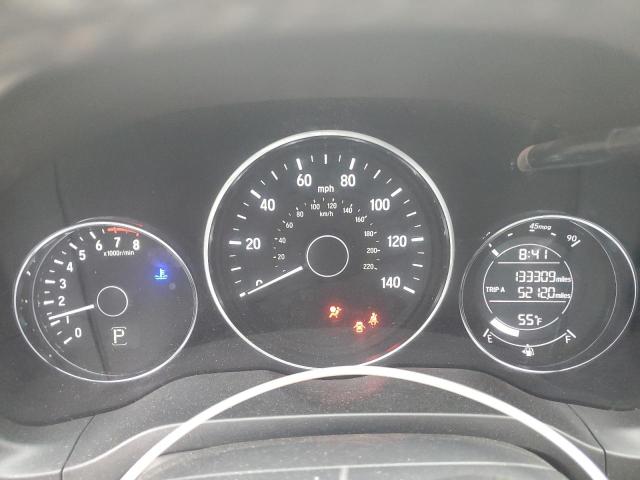 3CZRU5H7XGM709627 - 2016 HONDA HR-V EXL GRAY photo 9