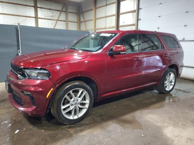 1C4RDJDG1MC609563 - 2021 DODGE DURANGO GT MAROON photo 1