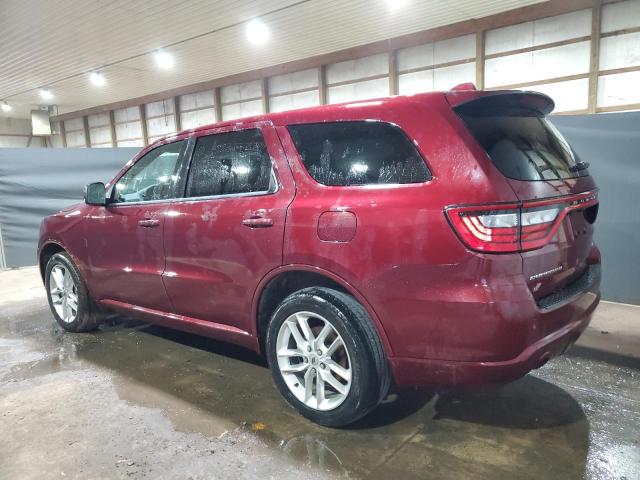 1C4RDJDG1MC609563 - 2021 DODGE DURANGO GT MAROON photo 2