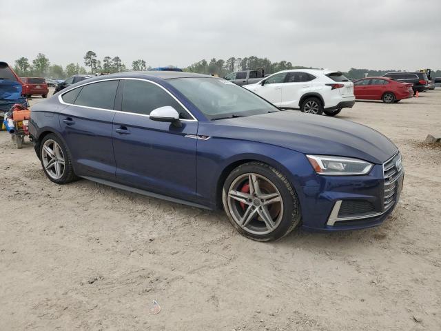 WAUC4DF54JA037508 - 2018 AUDI S5 PRESTIGE BLUE photo 4