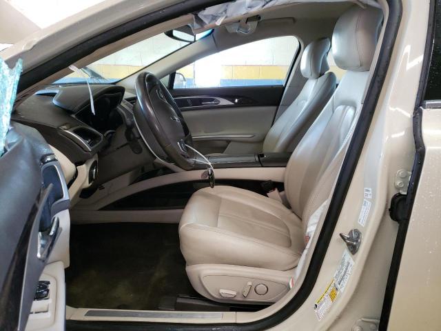 3LN6L2G99GR609157 - 2016 LINCOLN MKZ BEIGE photo 7