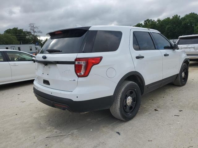 1FM5K8AR9HGD06107 - 2017 FORD EXPLORER POLICE INTERCEPTOR WHITE photo 3