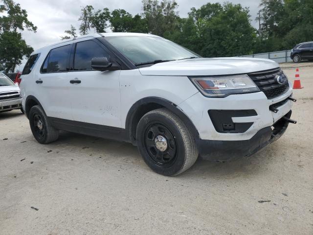 1FM5K8AR9HGD06107 - 2017 FORD EXPLORER POLICE INTERCEPTOR WHITE photo 4